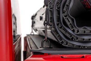 Chevrolet Silverado 1500 Hard Roll Up Bed Cover - Rough Country - Flush, Low-Profile Design - Matte Black - '99-'06